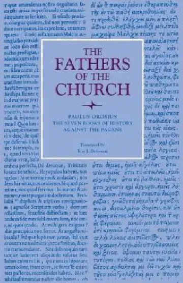 Cover of The Seven Books of History Against the Pagans