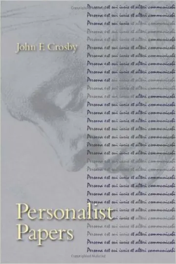 Cover of Personalist Papers