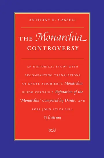 Cover of The Monarchia Controversy