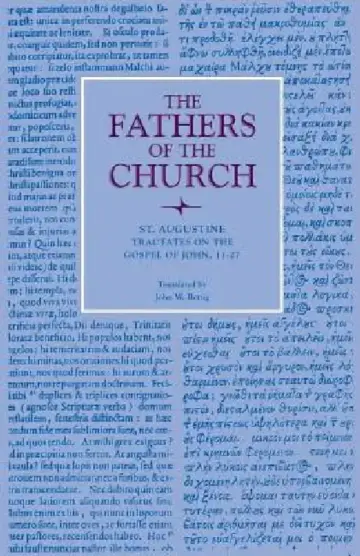 Cover of Tractates on the Gospel of John, 11-27