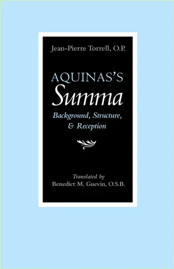 Cover of Aquinas's Summa