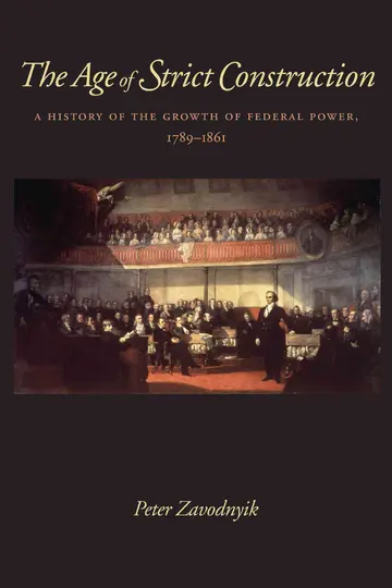 Cover of The Age of Strict Construction