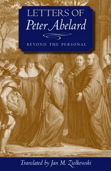 Cover of Letters of Peter Abelard, Beyond the Personal
