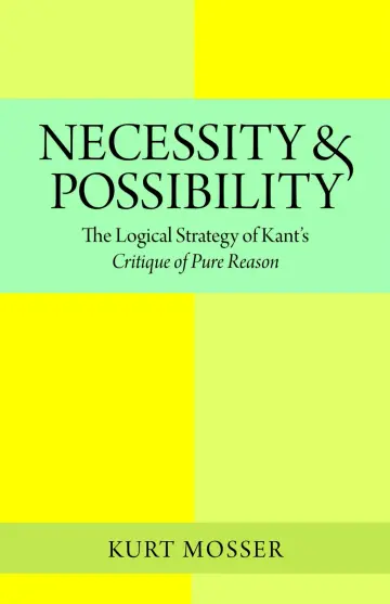 Cover of Necessity and Possibility