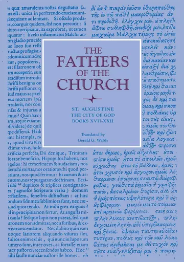 Cover of The City of God, Books XVII-XXII