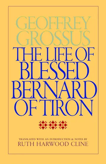 Cover of The Life of Blessed Bernard of Tiron