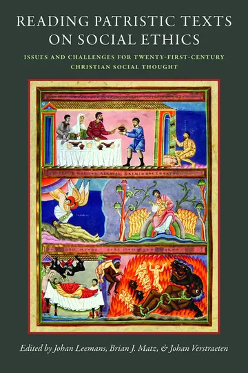 Cover of Reading Patristic Texts on Social Ethics