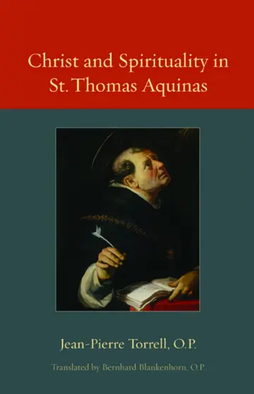 Cover of Christ and Spirituality in St. Thomas Aquinas