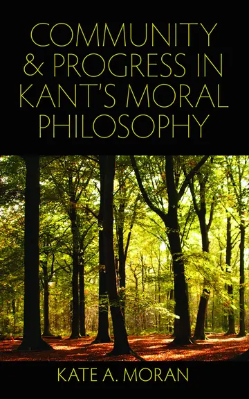 Cover of Community and Progress in Kant's Moral Philosophy