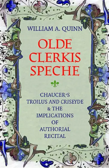 Cover of Olde Clerkis Speche