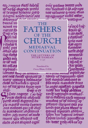 Cover of The Letters of Peter Damian 1-30