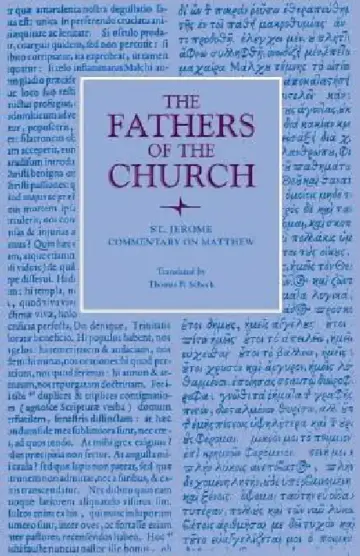 Cover of Commentary on Matthew