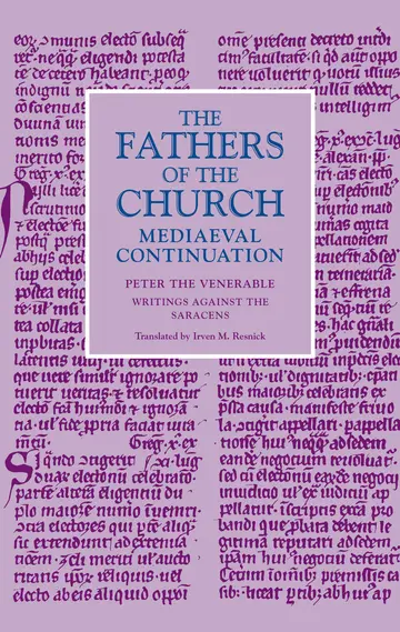 Cover of Writings Against the Saracens