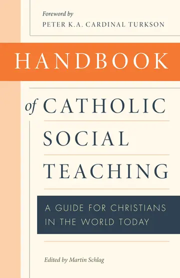 Cover of Handbook of Catholic Social Teaching