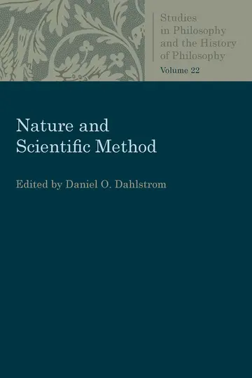 Cover of Nature and Scientific Method