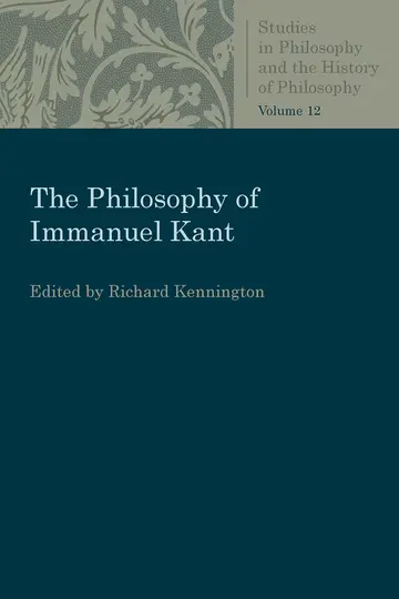 Cover of The Philosophy of Immanuel Kant