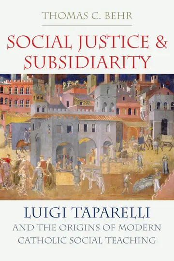 Cover of Social Justice and Subsidiarity