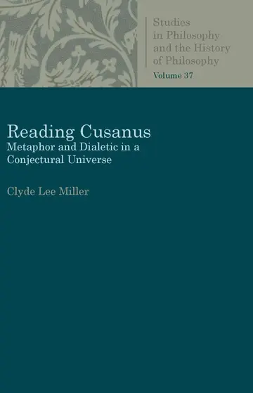 Cover of Reading Cusanus