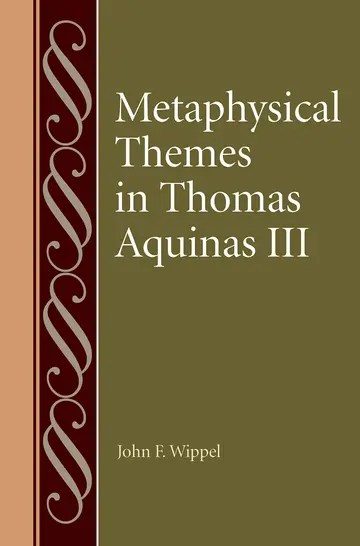 Cover of Metaphysical Themes in Thomas Aquinas III