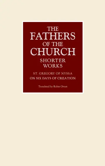 Cover of On the Six Days of Creation