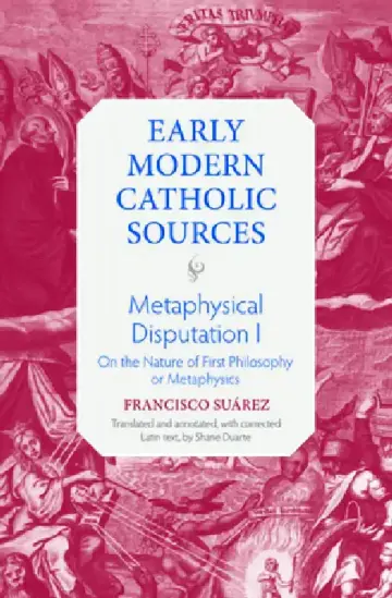 Cover of Metaphysical Disputation I