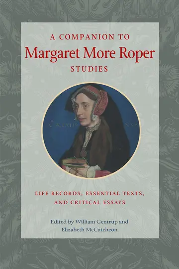 Cover of A Companion to Margaret More Roper Studies