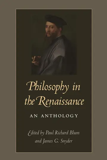 Cover of Philosophy in the Renaissance