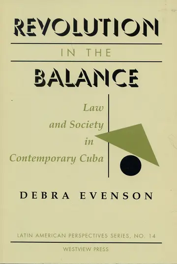 Cover of Revolution in the Balance