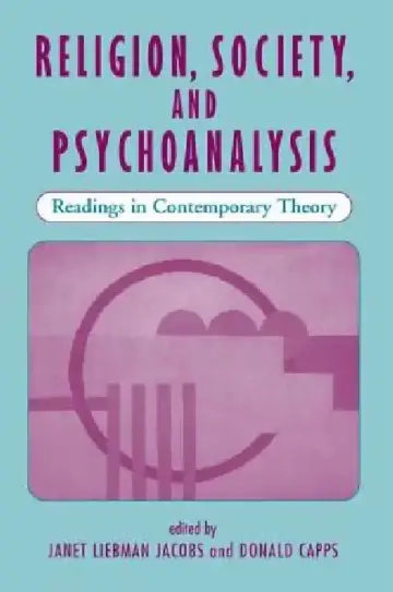 Cover of Religion, Society, And Psychoanalysis