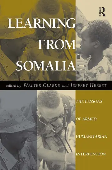 Cover of Learning from Somalia