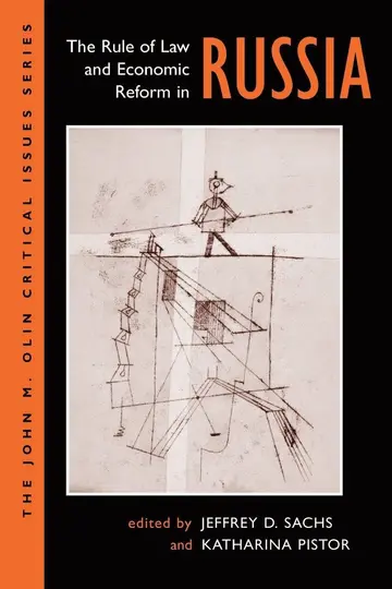 Cover of The Rule of Law and Economic Reform in Russia