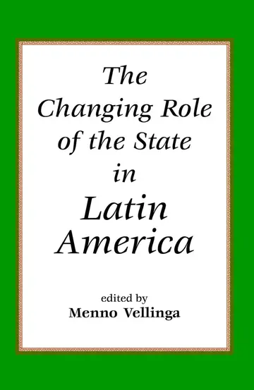 Cover of The Changing Role of the State in Latin America