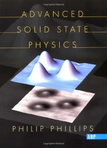 Cover of Advanced Solid State Physics