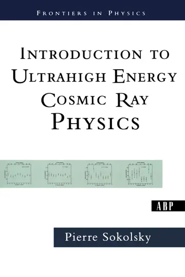 Cover of Introduction to Ultrahigh Energy Cosmic Ray Physics