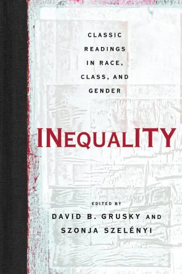 Cover of Inequality Classic Readings in Race, Class, and Gender