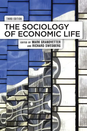 Cover of The Sociology of Economic Life