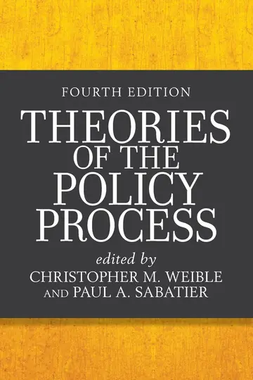 Cover of Theories of the Policy Process