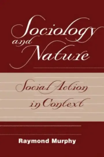 Cover of Sociology And Nature