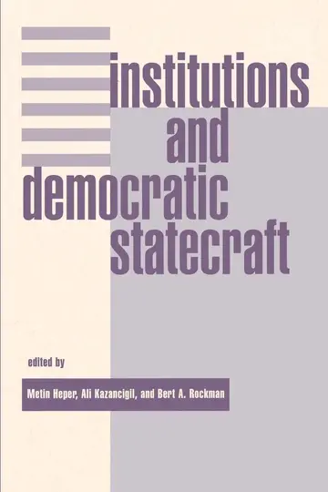 Cover of Institutions and Democratic Statecraft