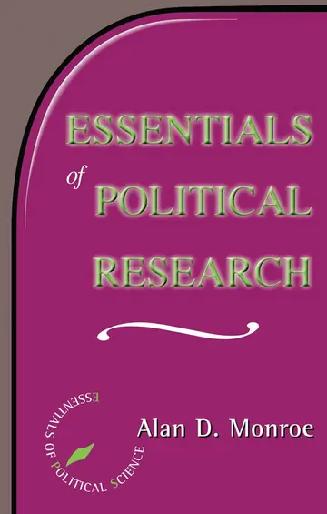 Cover of Essentials of Political Research