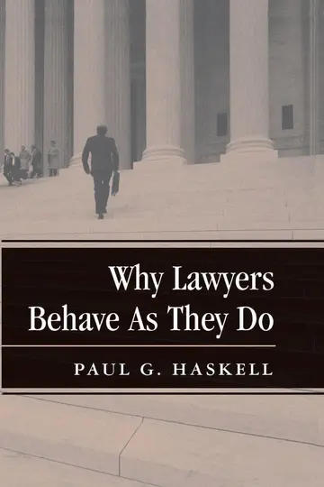 Cover of Why Lawyers Behave as They Do