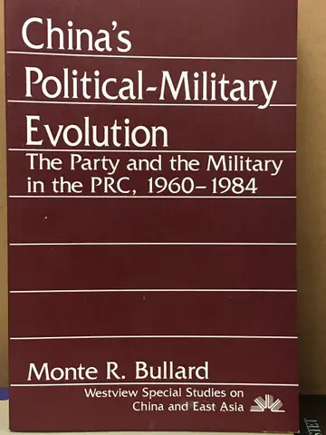 Cover of China's Political/military Evolution