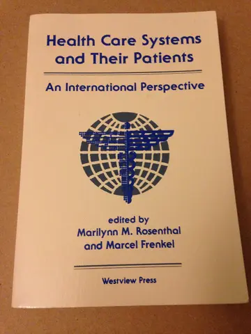 Cover of Health Care Systems and Their Patients