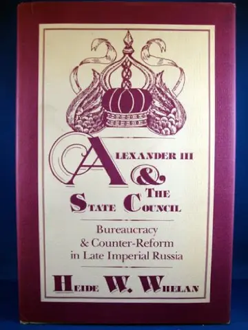 Cover of Alexander III and the State Council