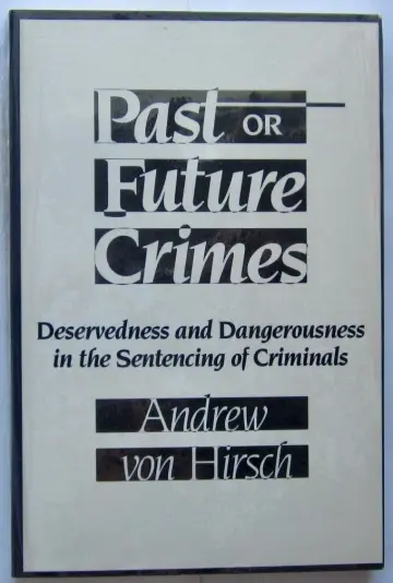 Cover of Past or Future Crimes