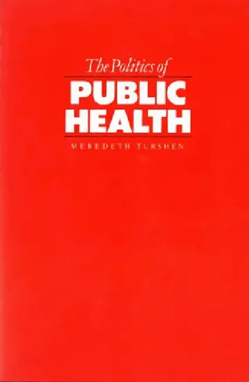 Cover of The Politics of Public Health
