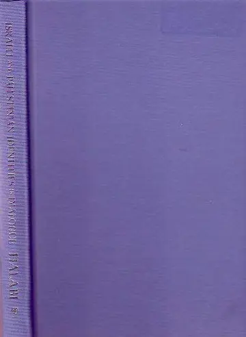Cover of Israeli and Palestinian Identities in Dialogue