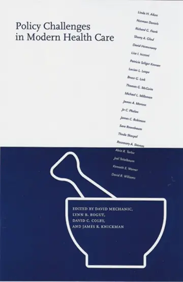 Cover of Policy Challenges in Modern Health Care