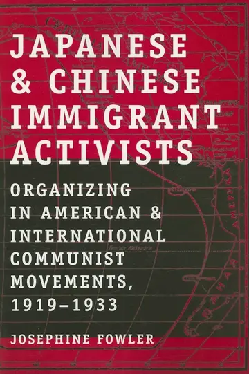 Cover of Japanese and Chinese Immigrant Activists