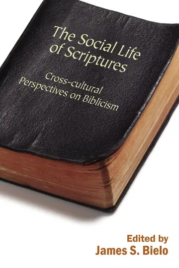 Cover of The Social Life of Scriptures